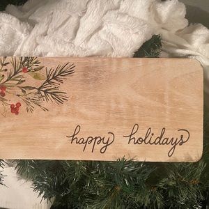 Happy Holidays tray 🎄